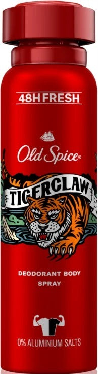 Old Spice Tiger Claw Deodorant Spray, 150 mL