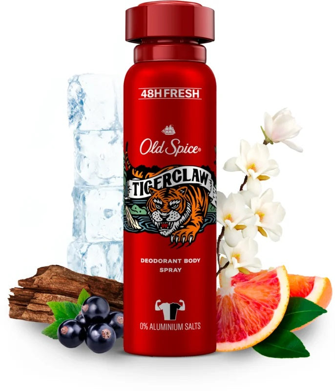 Old Spice Tiger Claw Deodorant Spray, 150 mL - Image 2