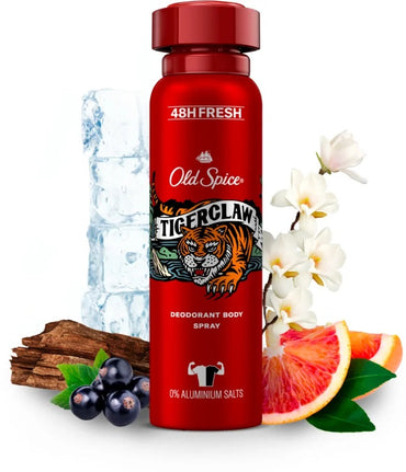 Old Spice Tiger Claw Deodorant Spray, 150 mL - Image 2