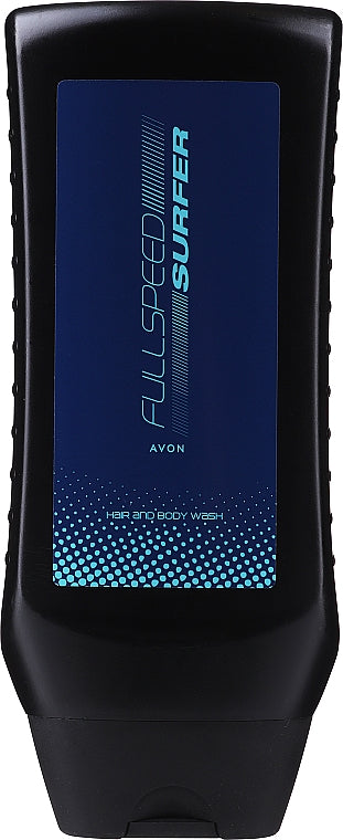 Avon For Men Full Speed Surfer Shampoo & Shower Gel, 250 mL