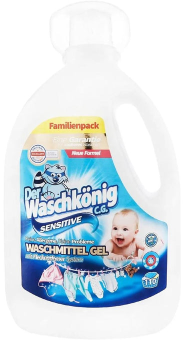 Waschkönig Sensitive Liquid Laundry Detergent, 3.305 L - Image 2