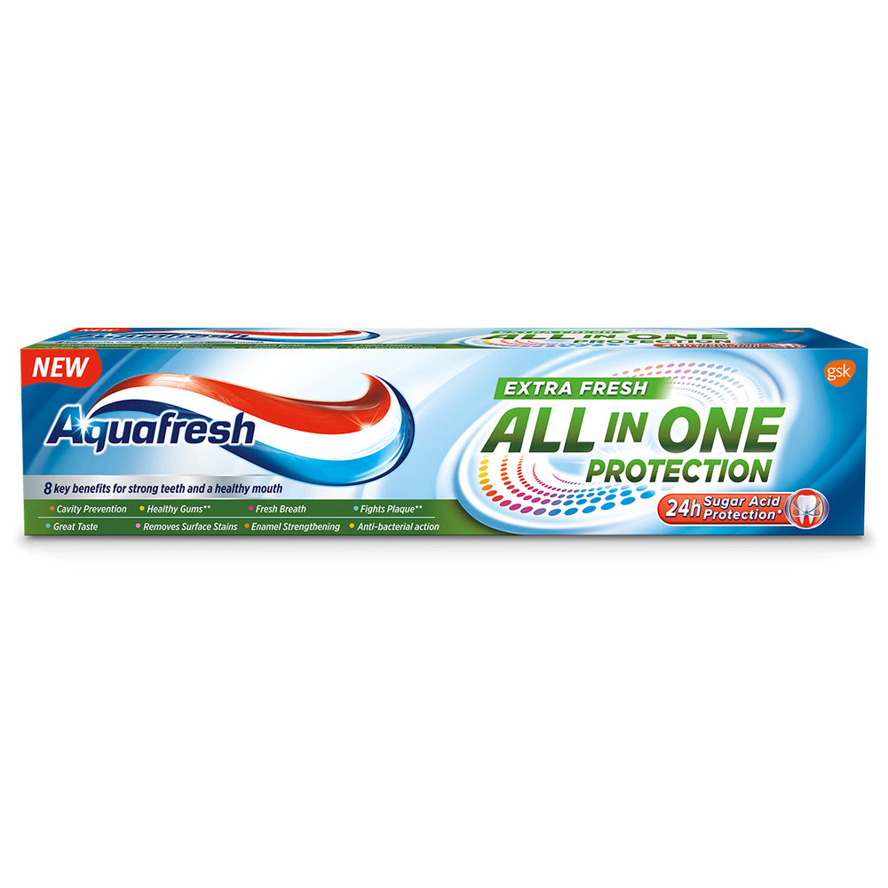 Aquafresh All-in-One Extra Freshness Toothpaste, 100 mL