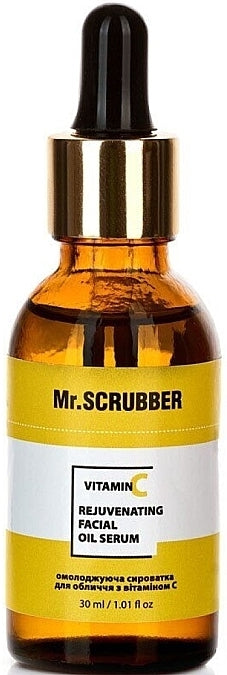 Mr. Scrubber Rejuvenating Facial Serum with Vitamin C, 30 mL