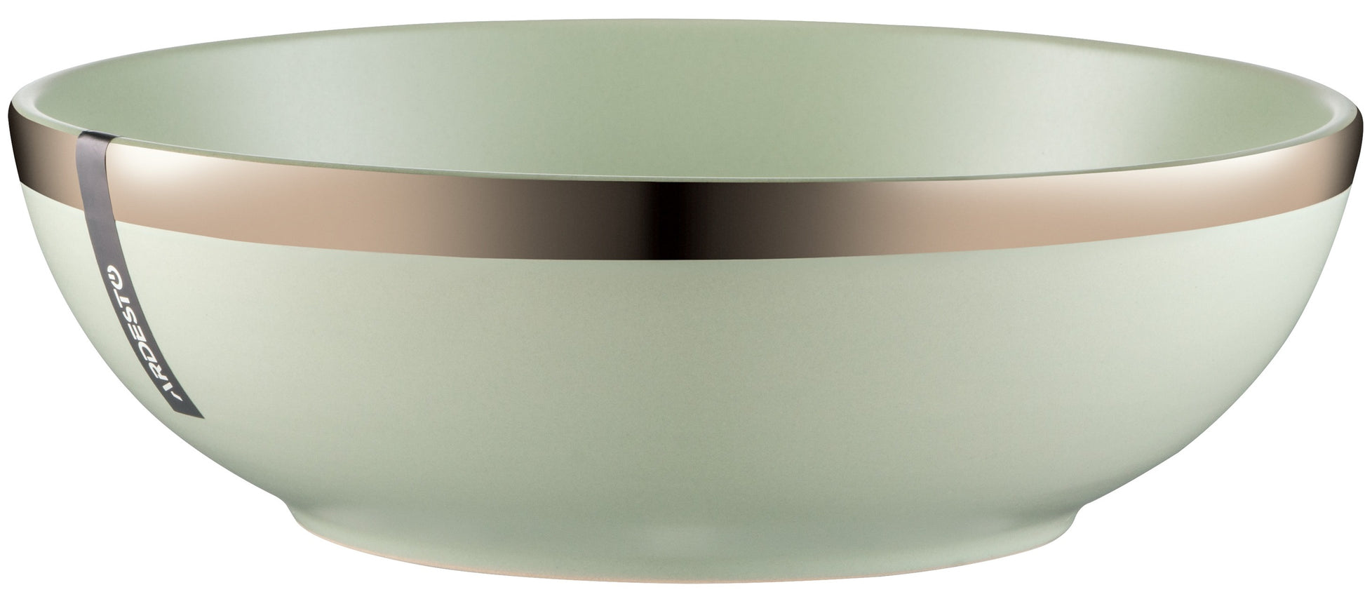 Ardesto Liguria Green Day AR2922LGC Ceramic Salad Bowl, 22 cm