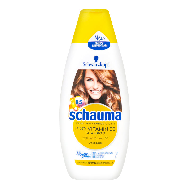 Schauma Pro-Vitamin B5 Shampoo, 400 mL