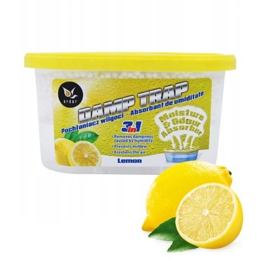 Ardor 3-in-1 Lemon Odor & Moisture Absorber, 400 mL - Image 2