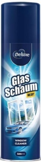 Deluxe Active Glass Cleaning Foam Spray, 500 mL