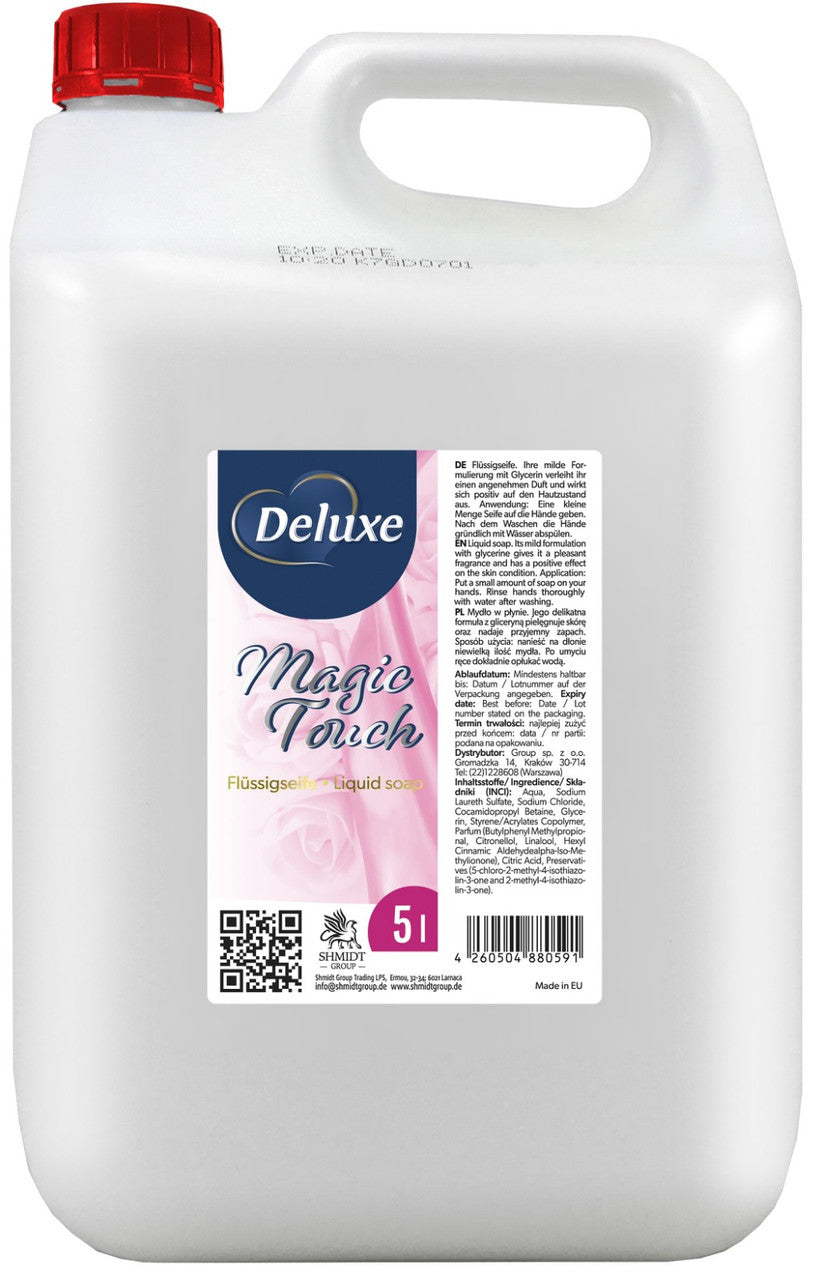 Deluxe Magic Touch Liquid Cream Soap, 5 L