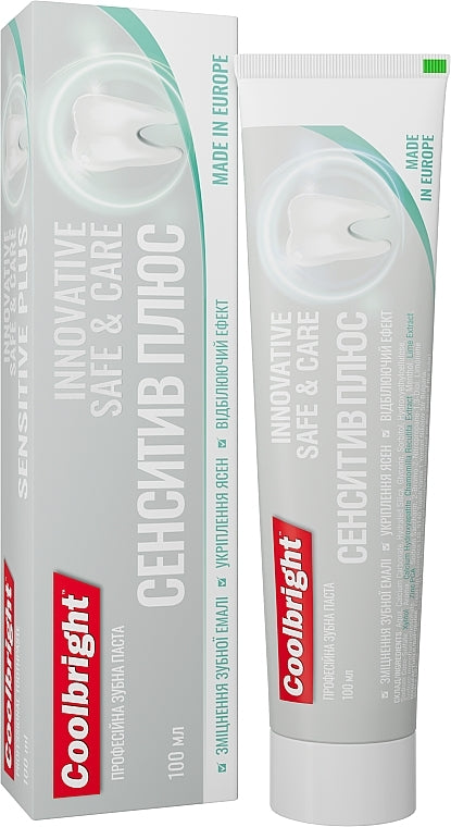 Coolbright Innovative Safe & Care Sensitive Plus Toothpaste, 100 mL