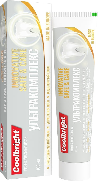 Coolbright Innovative Safe & Care Ultracomplex Toothpaste, 100 mL