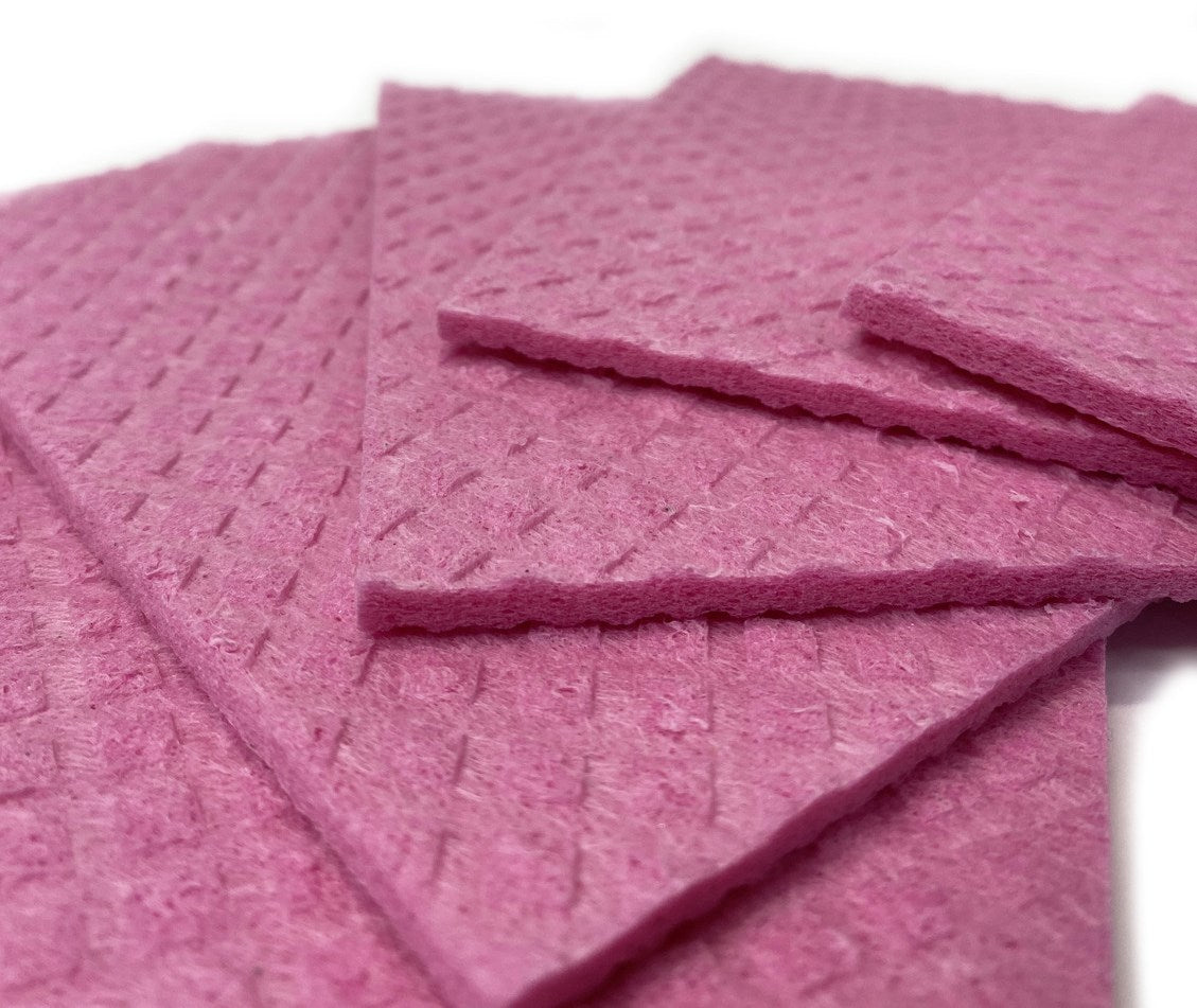 Tofix Professional Red Cellulose Cleaning Cloths, 16 x 17 cm, 5 pcs - Image 2