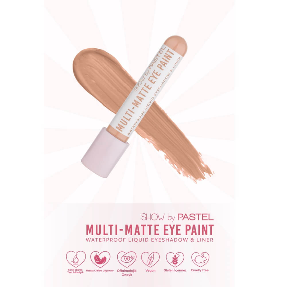 Pastel Multi-Matte Waterproof Liquid Eyeshadow Liner Shade 82, 4.2 mL - Image 3