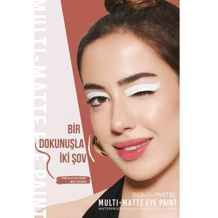 Pastel Multi-Matte Waterproof Liquid Eyeshadow Liner Shade 80, 4.2 mL - Image 4