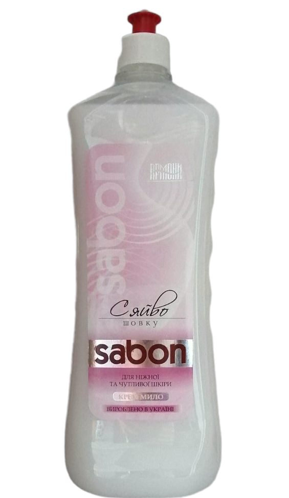 Armoni Sabon Silk Radiance Liquid Cream Soap Push-Pull Refill, 1000 mL