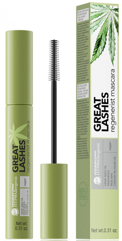 Bell Vegan Hydro Allergenic Great Lashes Regenerist Mascara, 9 g