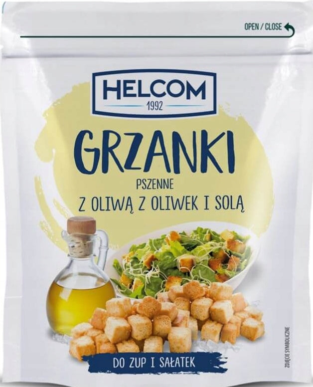 Helcom Wheat Croutons with Olive Oil & Salt, 100 g