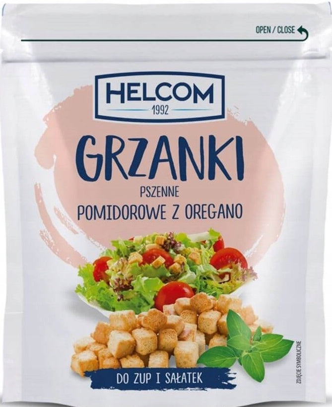 Helcom Wheat Croutons with Tomato & Oregano, 100 g