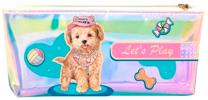 Let's Play 13101 Holographic Pencil Case