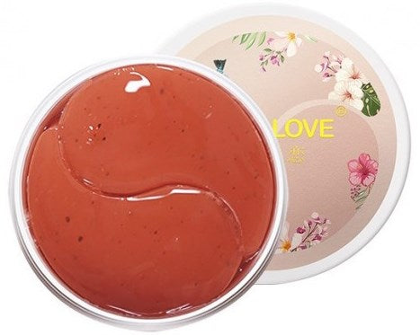 Sersanlove Hibiscus Hydrogel Eye Patches, 60 pcs