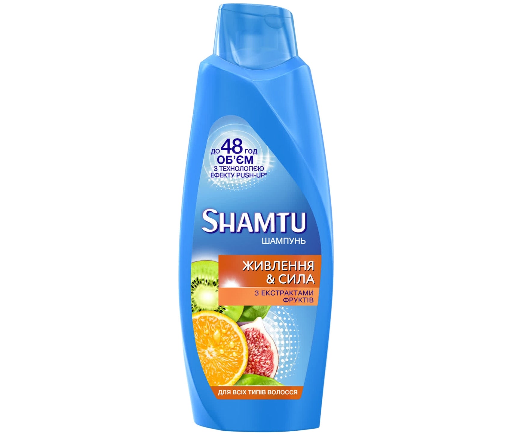 Shamtu Fruit Extract Nourishment & Strength Shampoo for All Hair Types, 600 mL