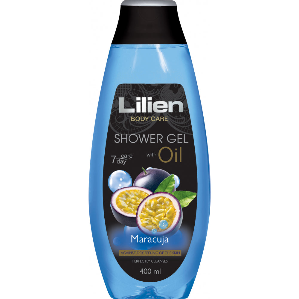 Lilien Passion Fruit Oil Shower Gel, 400 mL