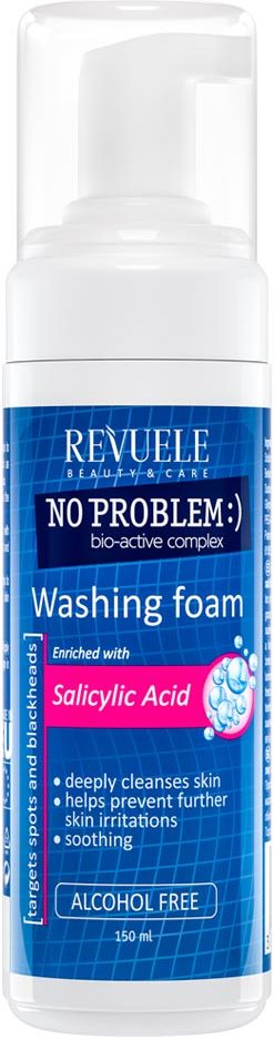 Revuele No Problem Anti-Acne Face Wash Foam with Salicylic Acid, 150 mL