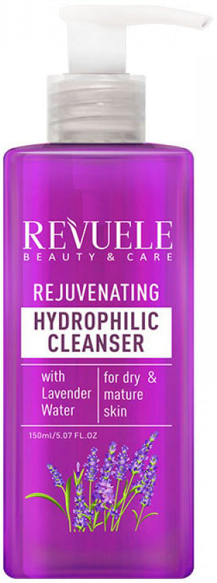 Revuele Rejuvenating Cleansing Oil with Lavender Water, 150 mL