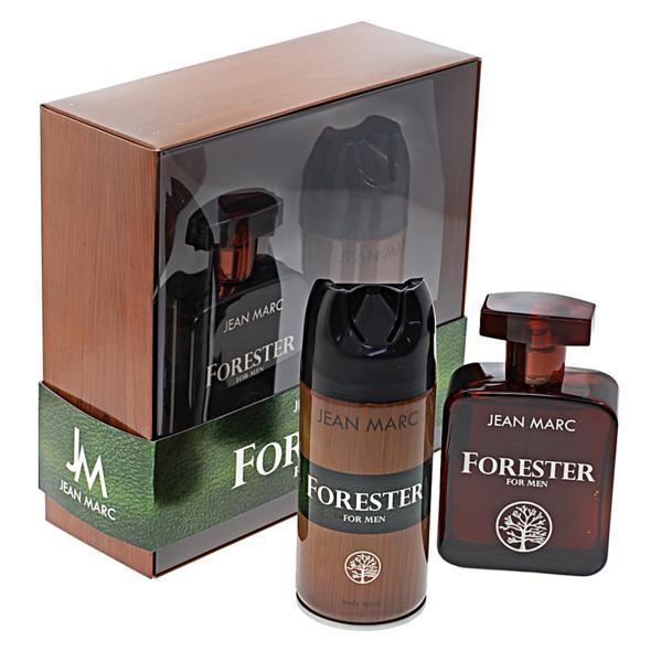 Jean Marc Forester Men's Gift Set: Aerosol Deodorant 150 mL & Aftershave Lotion 100 mL