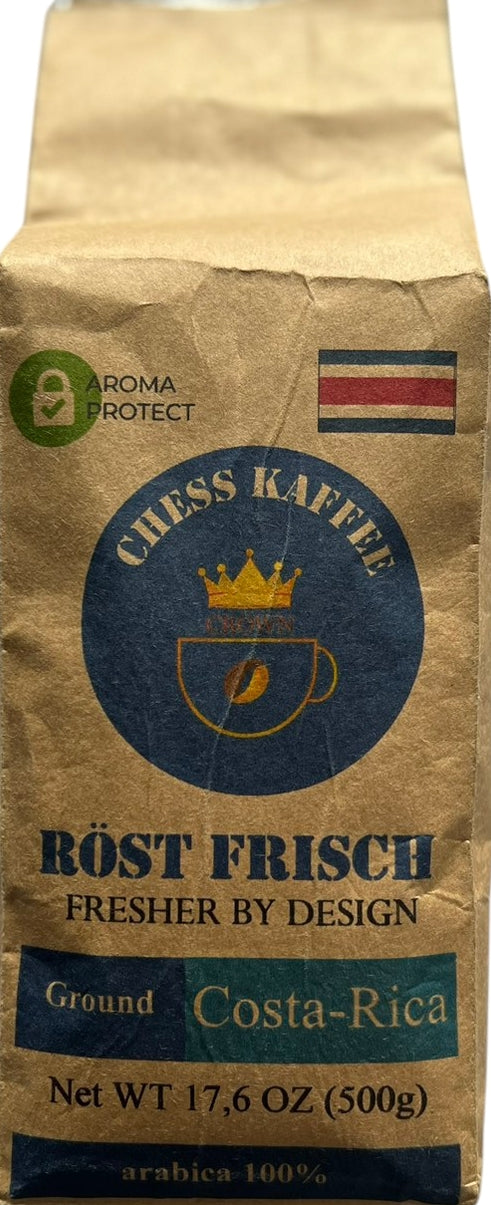 Chess Kaffee Costa Rica 100% Arabica Ground Coffee, 500 g - Image 2