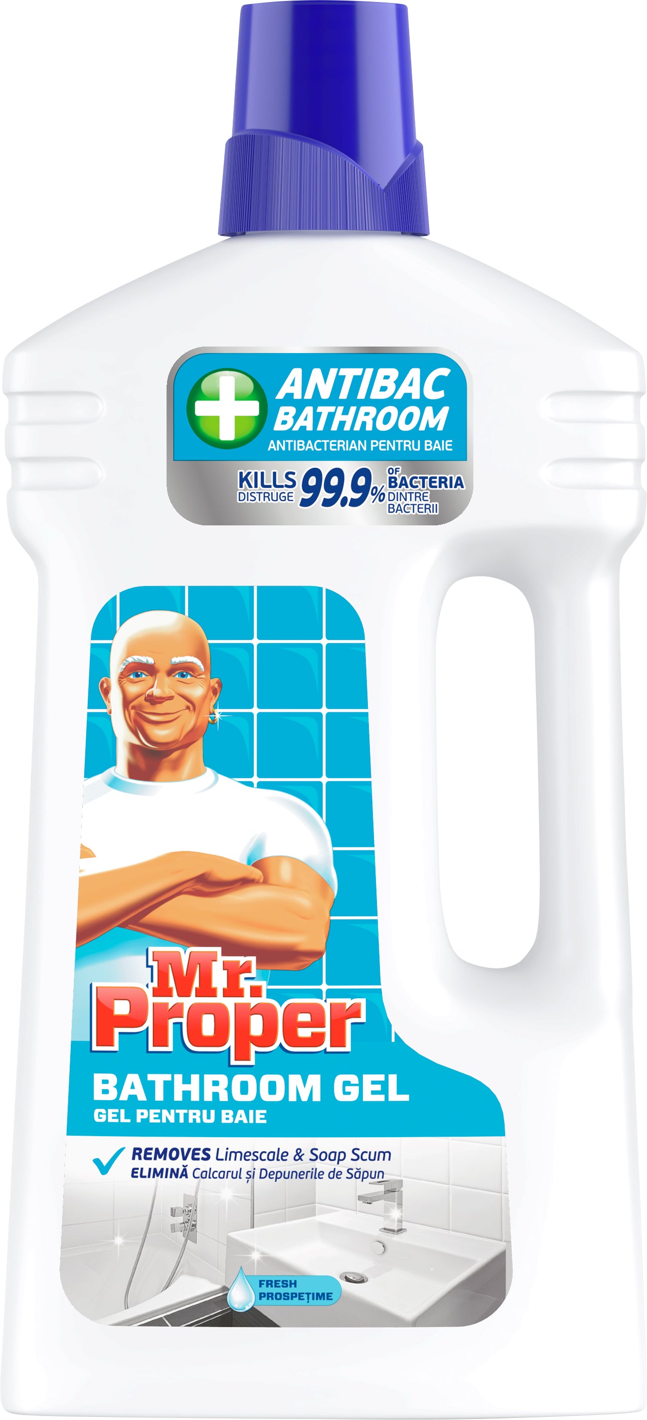 Mr. Proper Antibacterial Bathroom Cleaner, 1 L
