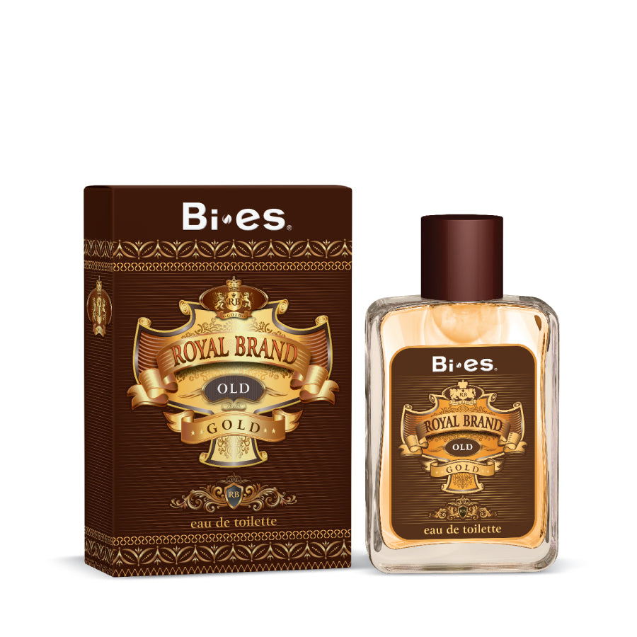 Bi-Es Royal Brand Gold Men's Eau de Toilette, 100 mL