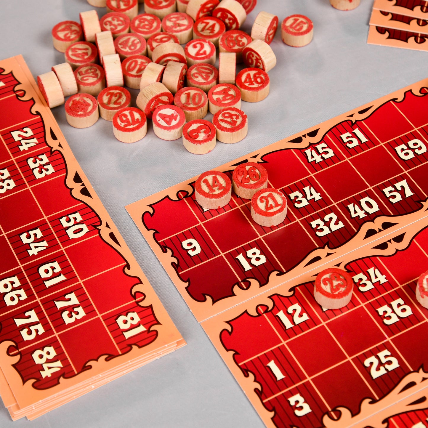 Strateg 30488 Traditional Lotto Board Game - Image 2