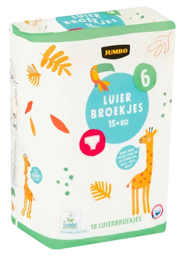 Jumbo 6 Baby Pull-Up Diaper Pants, 18 pcs, 15+ kg - Image 2