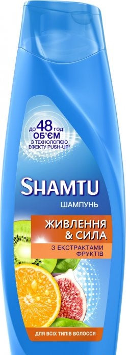 Shamtu Fruit Extract Nourishment & Strength Shampoo for All Hair Types, 200 mL