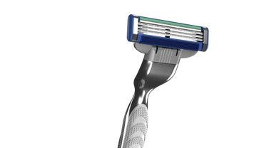 Gillette Mach3 Turbo Razor with 2 Replacement Cartridges - Image 2