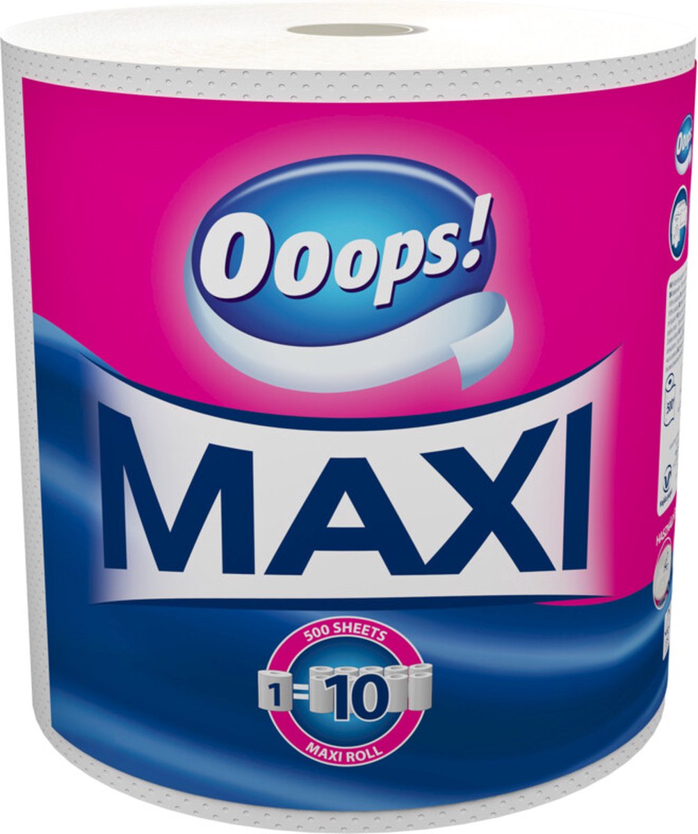 Ooops! Ooops Maxi 2 ply 500 vidryviv Paper Towel