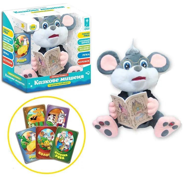 PL7067 Interaktyvna ihrashka Storyteller Mouse