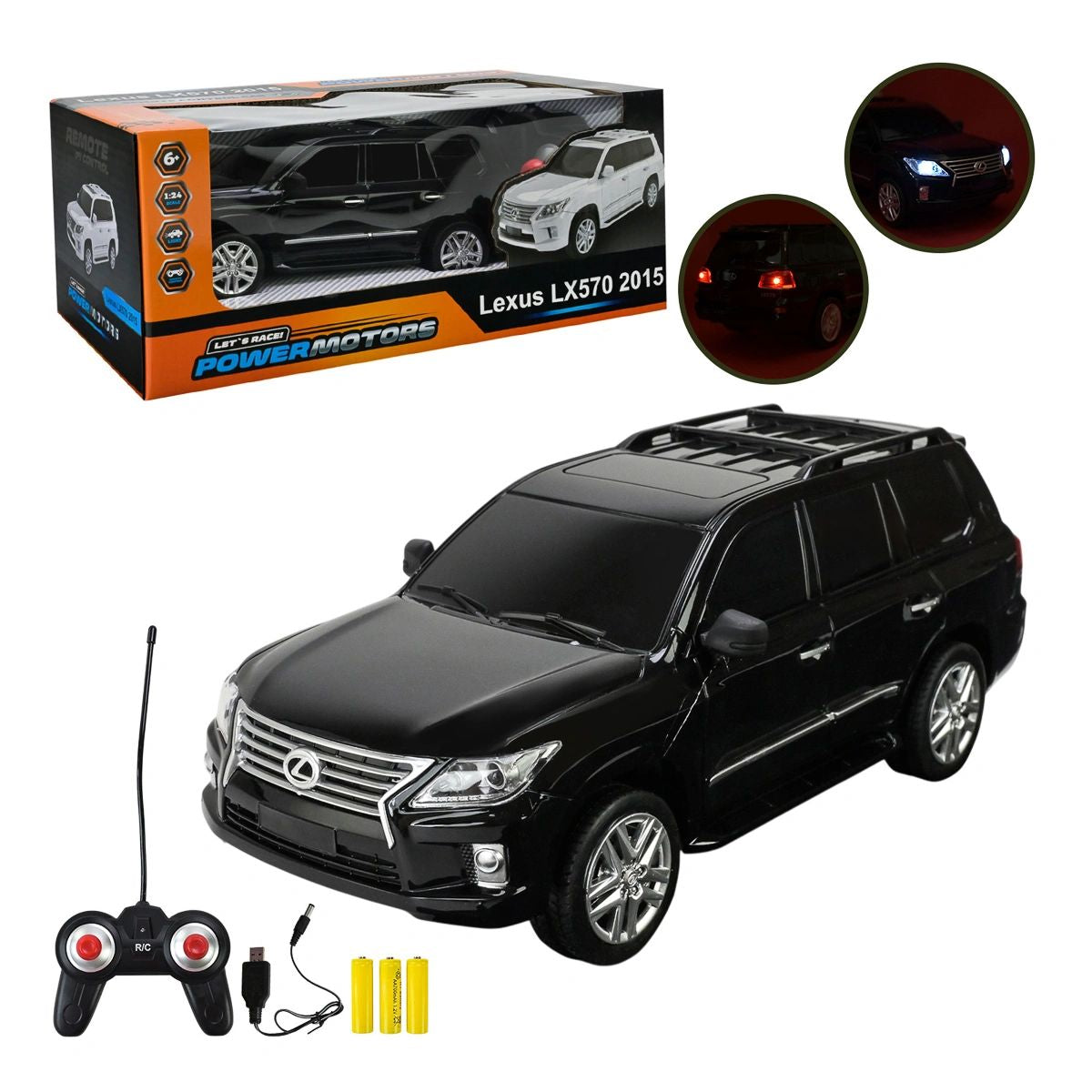 Powermotors Lexus RM2406 Remote-Control Toy Car