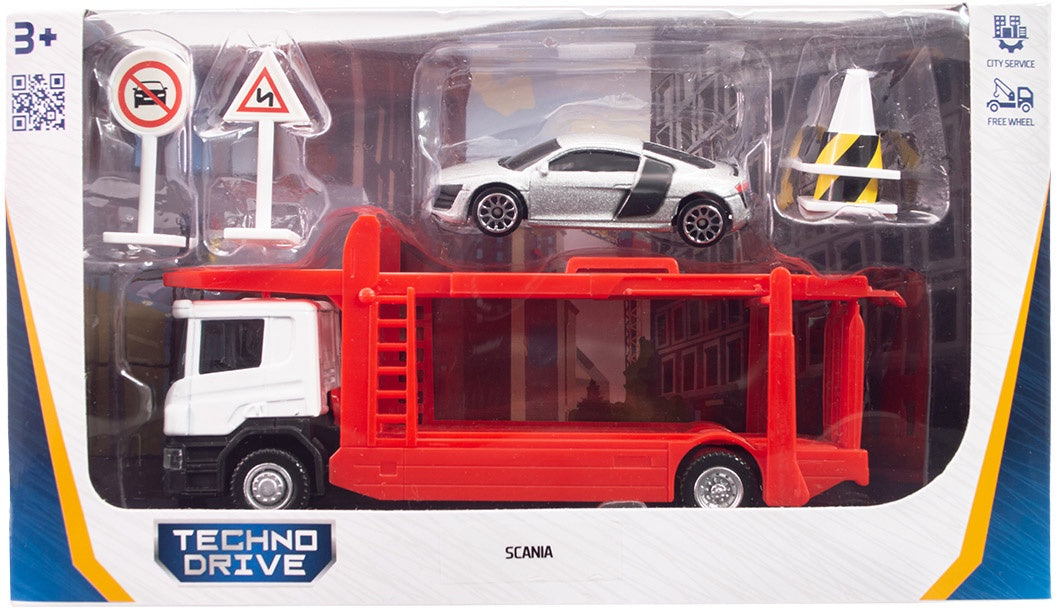 Scania 250430U Car Carrier Play Set - Image 2