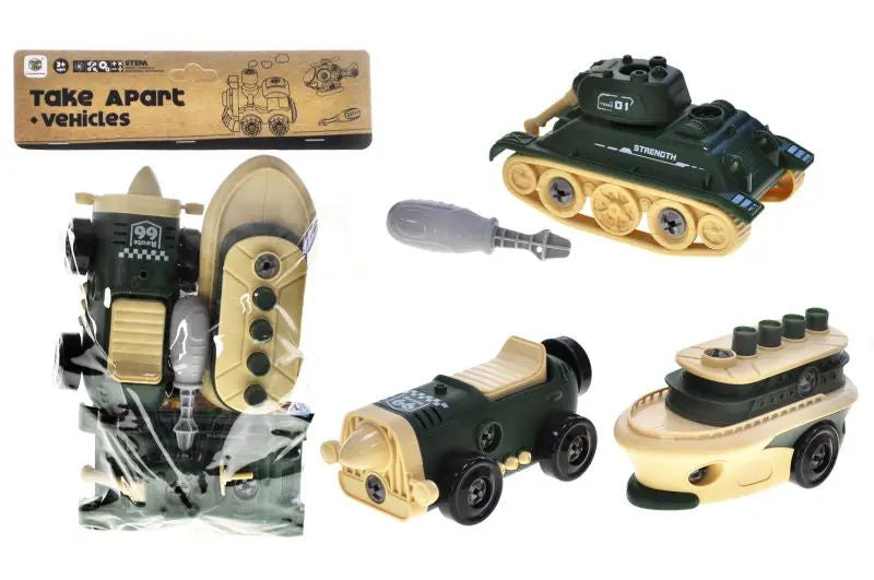 YC426-23E v kulku Buildable Toy Vehicle Set