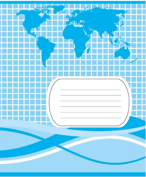 Poligrafist Background Design Grid Notebook, 12 Sheets