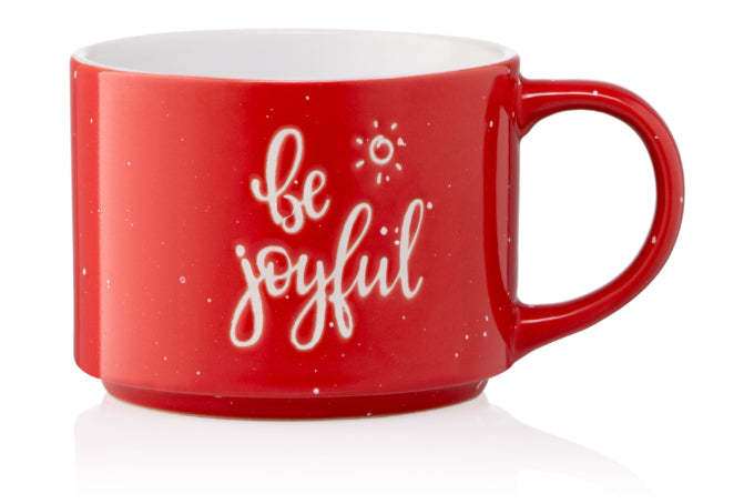 Ardesto Be Joyful AR3472 Ceramic Mug, Assorted Designs, 330 mL - Image 2