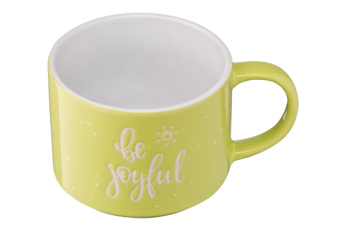 Ardesto Be Joyful AR3472 Ceramic Mug, Assorted Designs, 330 mL - Image 3