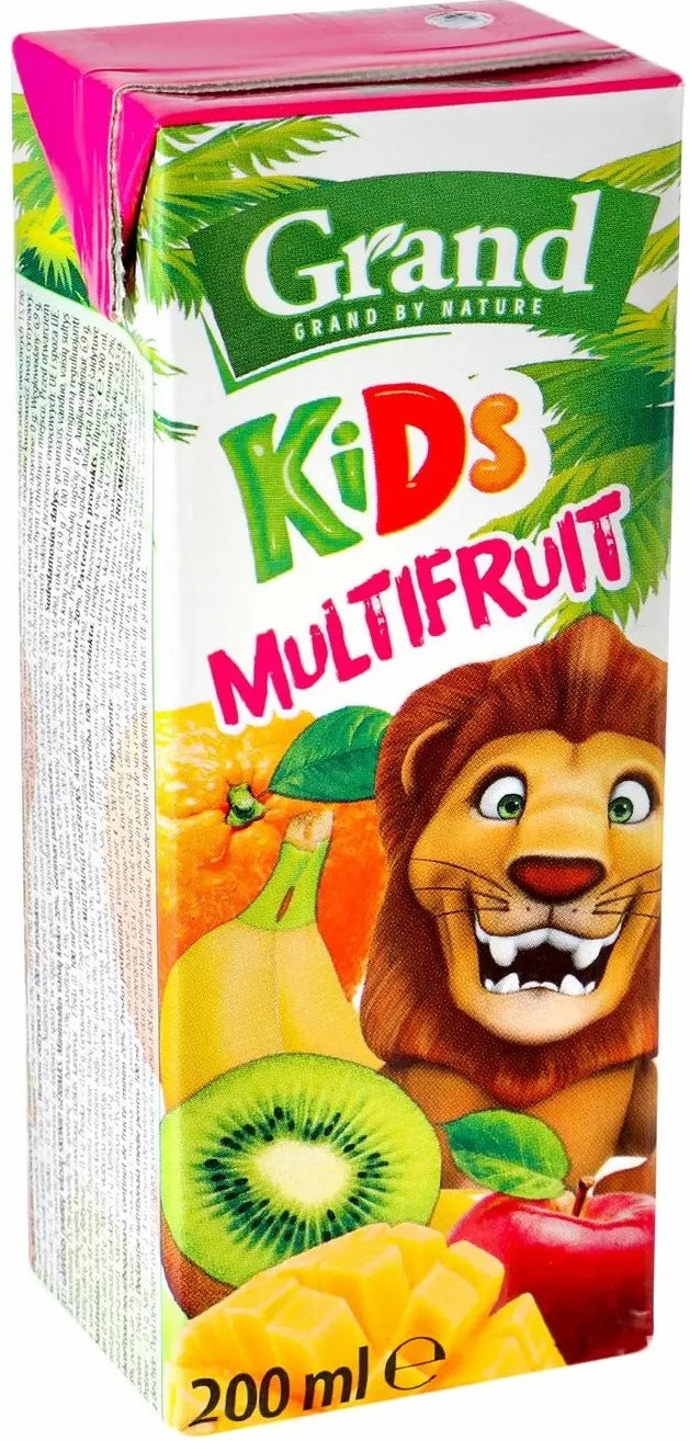 Grand Multifruit Kids Juice, 200 mL