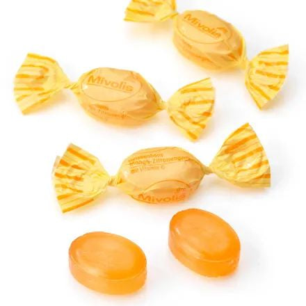 Mivolis Mango & Lemongrass Sugar-Free Hard Candy, 75 g - Image 2