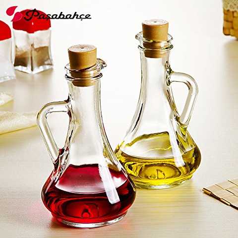 Pasabahce Olivia 80108 Oil & Vinegar Bottle Set, 2 x 260 mL - Image 3