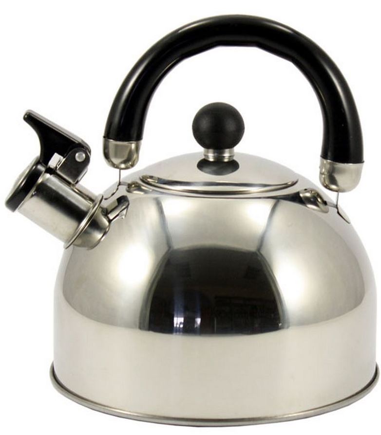 Zauberg ZB002/2 Stainless Steel Whistling Kettle, 2 L