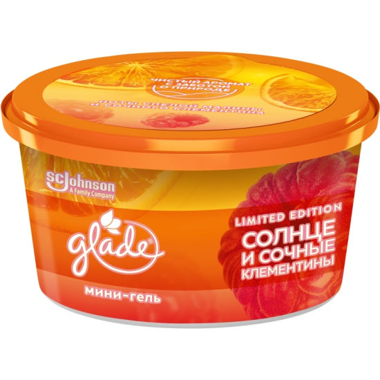 Glade Sun & Juicy Clementines Air Freshener Mini Gel, 70 g