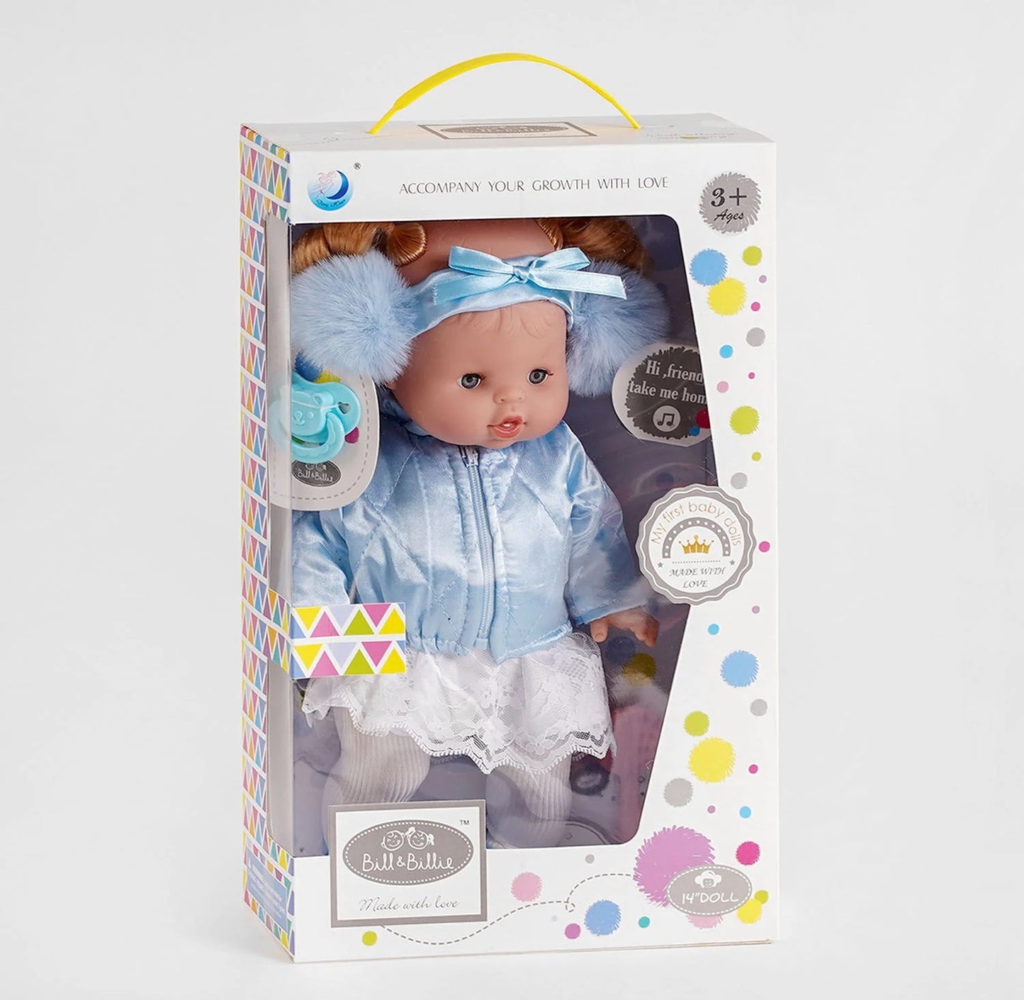 Bill & Billie A727E Battery-Operated Doll with Accessories - Image 2