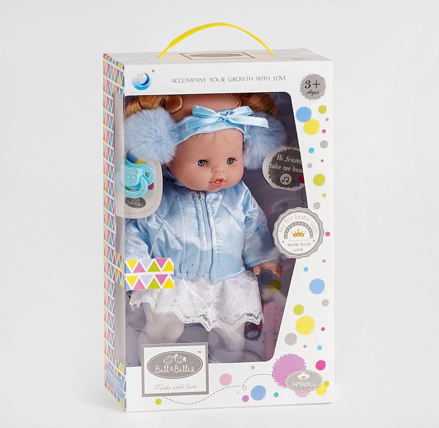 Bill & Billie A727E Battery-Operated Doll with Accessories - Image 2